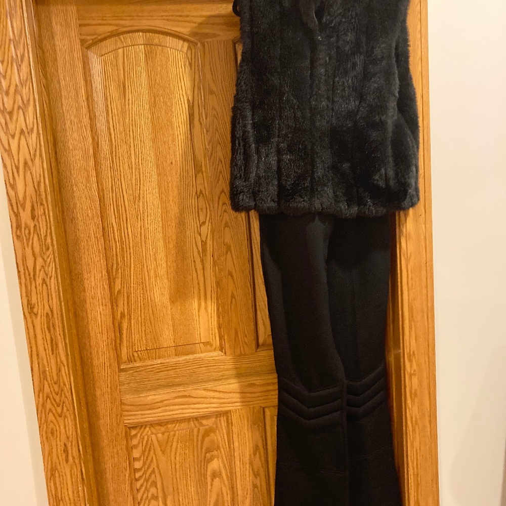 Ski vest and bib pants